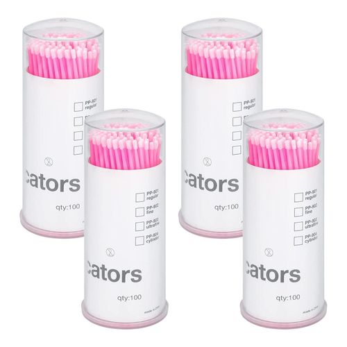 product_image_name-Generic-Pack of 400 blue disposable micro brushes for eyelash extension. pink-1