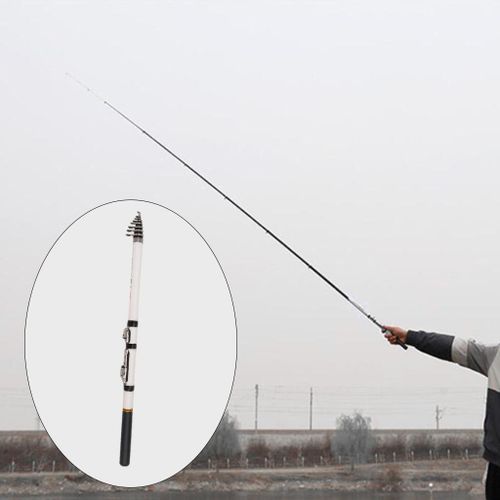 Generic Carp Fishing Telescopic Rock Fishing Rod Ultralight .4m