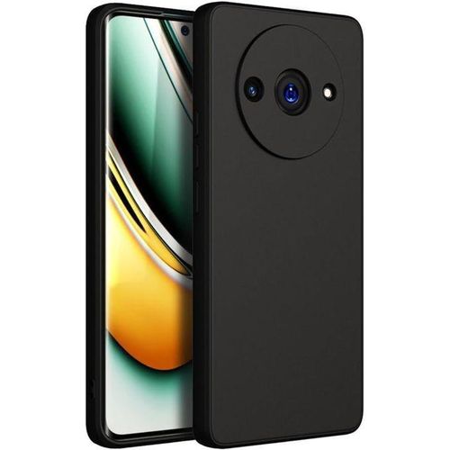 product_image_name-Generic-غطاء خلفي من السيليكون السائل المقاوم للصدمات مع غطاء كامل للكاميرا متوافق مع Redmi A3 (أسود)-1