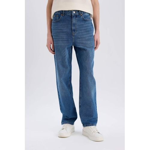 product_image_name-Defacto-جينز دي فاكتو بقصة فضفاضة مع حواف عادية من القطن-1