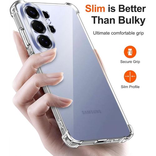 product_image_name-Generic-جراب حماية شفاف من السيليكون لموبايل سامسونج جالاكسي S26 الترا مع زوايا واقية مضادة للصدمات ، جراب حماية شفاف رفيع وناعم ومرن من البولي يوريثين الحراري مقاوم للخدش-2