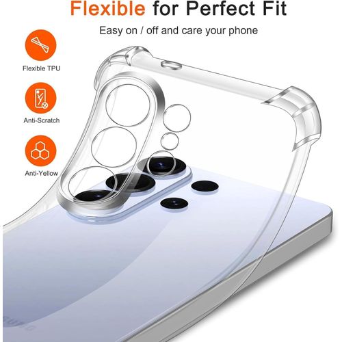 product_image_name-Generic-جراب حماية شفاف من السيليكون لموبايل سامسونج جالاكسي S26 الترا مع زوايا واقية مضادة للصدمات ، جراب حماية شفاف رفيع وناعم ومرن من البولي يوريثين الحراري مقاوم للخدش-3