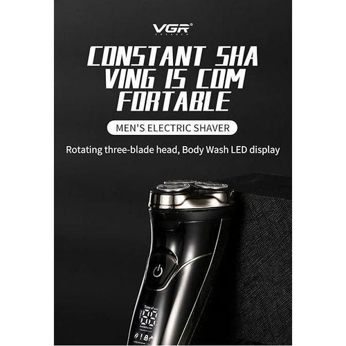 product_image_name-VGR- ماكينة حلاقة كهربائية  V-318 القابلة للشحن - مقاومة للماء IPX6-8