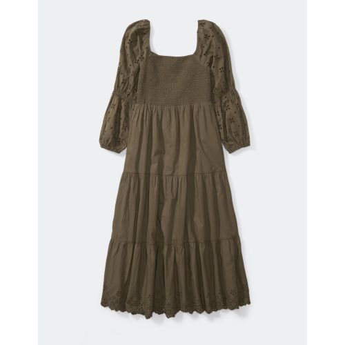 Aerie smocked dress sales