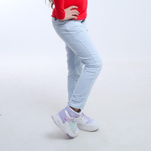 product_image_name-Bebo-plain girls' trousers_Cyan-2