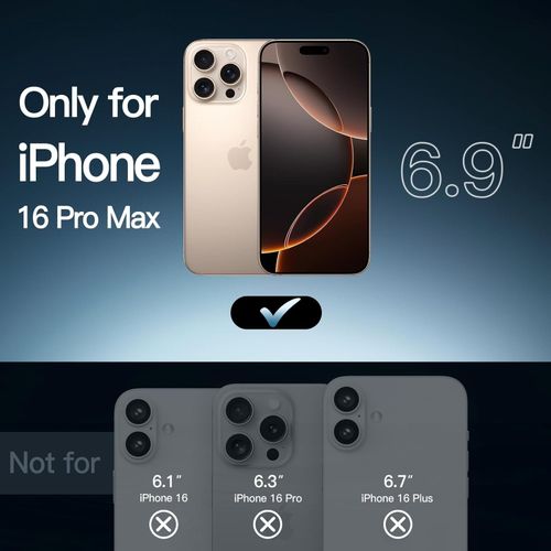 product_image_name-Generic-غطاء آيفون 16 برو ماكس شفاف مضاد للصدمات وخفيف الوزن-3