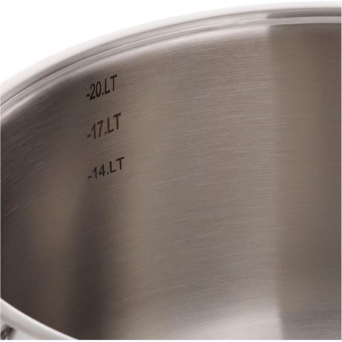 product_image_name-Zinox-قدر طبخ من زينوكس، مصنوع من الفولاذ المقاوم للصدأ مع قاعدة ألومنيوم، لون فضي بتشطيب مصقول، مقاس 36 سم. يتميز بمقاومة الحرارة والتآكل مع خاصية حفظ الحرارة وآمن للغسالة-5