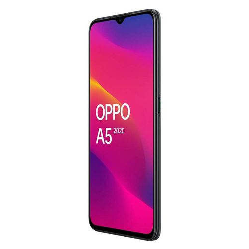 Oppo A5 (2020)- موبايل ثنائي الشريحة 6.5 بوصة 128 جيجا بايت / 4 جيجا بايت - أسود