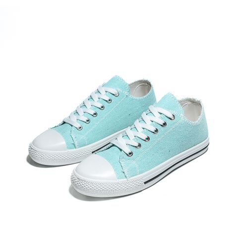 Buy Desert Basic Lace-Up Knit Flat Sneakers For Women in Egypt