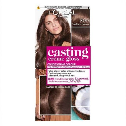 Buy L'Oreal Paris Casting Crème Gloss Hair Color 500 Light Brown in Egypt