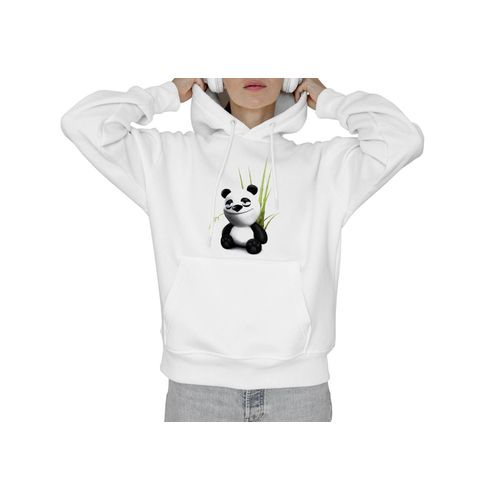 product_image_name-Generic-Hooded Neck Solid Long Sleeves Hoodie -white-1