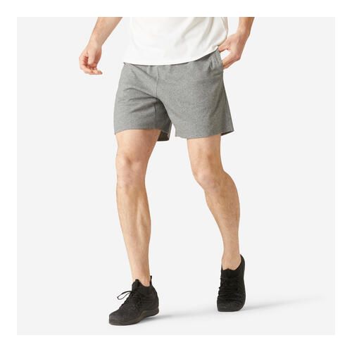 Buy Decathlon Men's Fitness Shorts 100 - Gray in Egypt