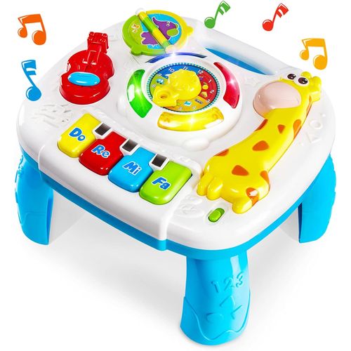 Generic Musical Learning Table Activity Table For Babies 18 Months Learning Center Gifts For Toddler Boys Girls Best Price Online Jumia Egypt