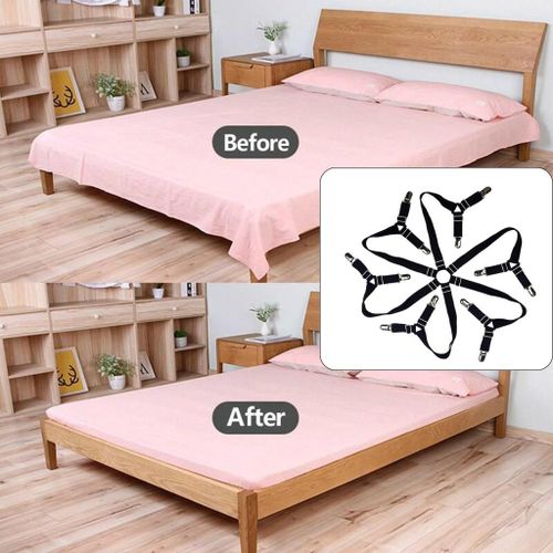 Generic Adjustable Bed Sheet Holder Mattress Cover Straps