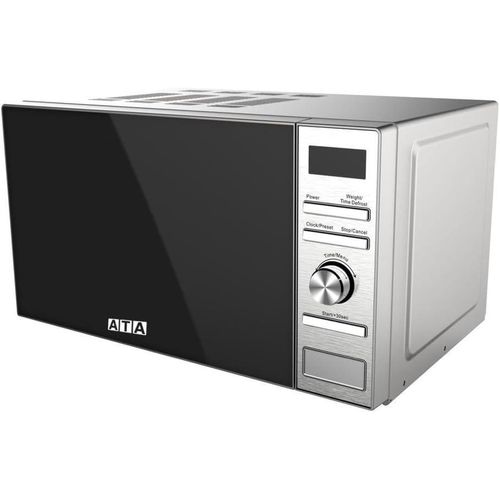 product_image_name-ATA-ميكروويف بسعة 20 لترًا - رقمي - 1200 واط، 220-240 فولت، فضي أسود-3