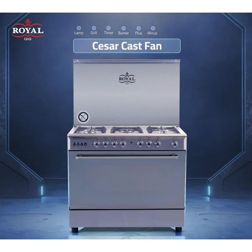 product_image_name-ROYAL GAS-بوتجاز 5 شعلات من الفولاذ المقاوم للصدأ، ديكور الزهرة العريض-2