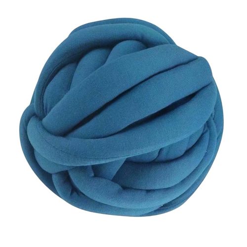 Generic Chunky Yarn Bulky Giant Wool Yarn Knitting Yarn For Arm Knitted  Blue @ Best Price Online