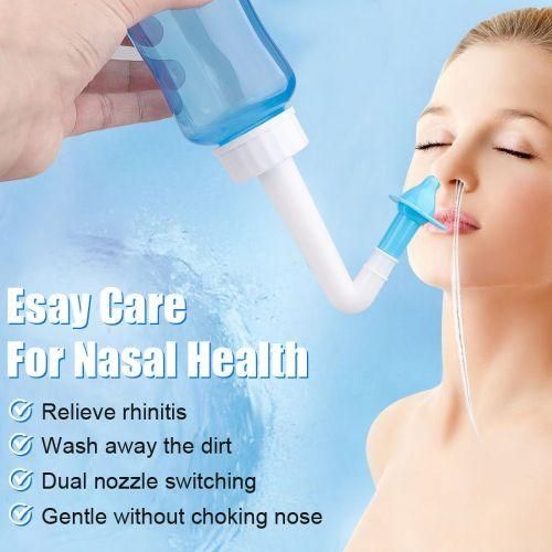 Nasal Wash Salt Rinse Mix Allergic Rhinitis Relief Nose Cavity