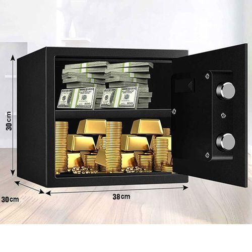 product_image_name-GDA-Digital Safe Box - 30x38x30Cm - Gery-3