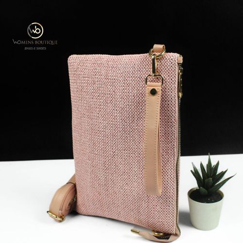 product_image_name-Generic-حقيبة كلاتش جذابة مع حزام كروس  -وردي-2