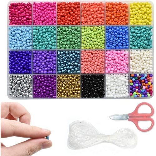 Generic 4mm Beads For Bracelets Kit DIY Jewelry Bracelets Making