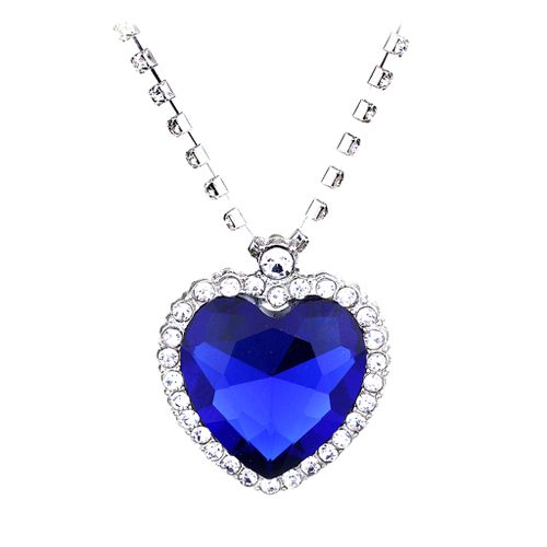 Titanic blue sale heart necklace