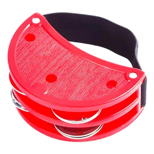 Foot tambourine outlet and guitar