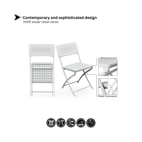 product_image_name-SunBoat Commerce-طقم طعام خارجي محمول قابل للطي من صن بوات 5 قطع - سلسلة الويكر HDPE-6