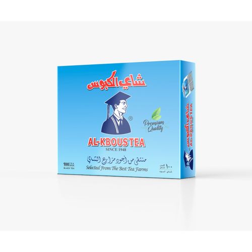 Buy Al Kabous Black Tea - 100 Bags in Egypt