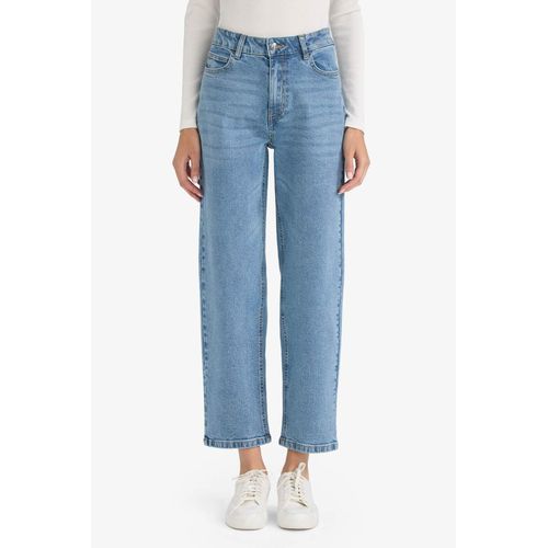 product_image_name-Defacto-بنطلون جينز برجل عادية وخصر عالي-2