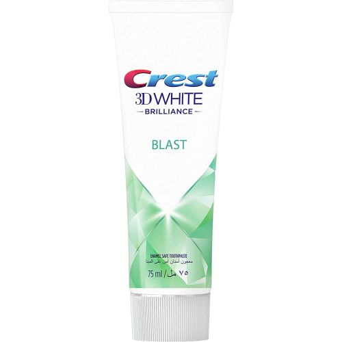 Buy Crest 3D Intense Brilliance Blast, Whitening and Freshness Toothpaste, 75 ml in Egypt