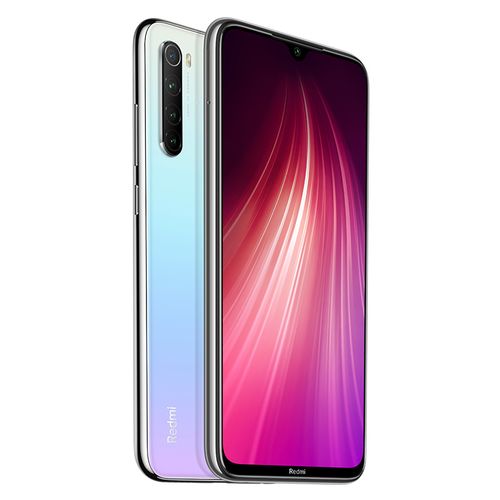 XIAOMI Redmi Note 8 - موبايل 6.3 بوصة - 128 جيجا/4 جيجا - ثنائي الشريحة - أبيض