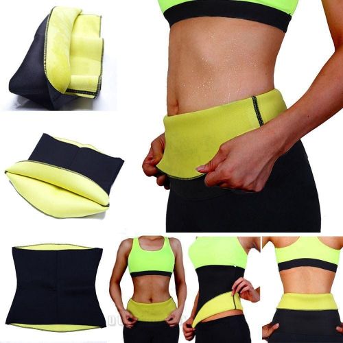 Hot shaper tummy waist Sweat Slim belt belly fat reducer belt