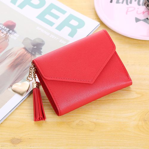 REAL LEATHER Small Wallets For Women - Compact Ladies Credit Card