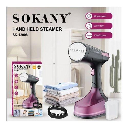 product_image_name-Sokany-SK-12008 Handheld Garment Steamer 1500W 300ml-1