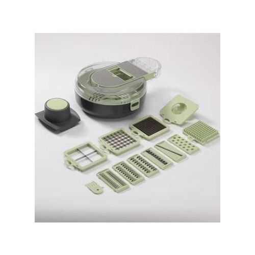 Generic 9-in-1 Multifunctional Vegetable Chopper & Kitchen Slicer Set with Drain Basin, Dicer, Grat... - image 5