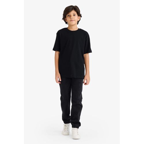 product_image_name-Defacto-Boy Regular Fit Crew Neck T-Shirt-2
