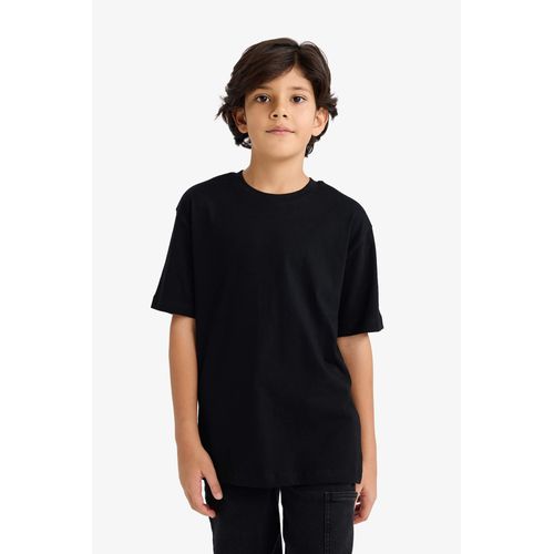 product_image_name-Defacto-Boy Regular Fit Crew Neck T-Shirt-3