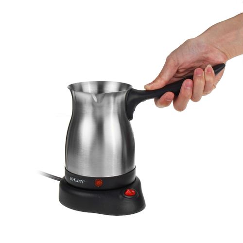 product_image_name-Sokany-Stainless Steel Electric Turkish Coffee Maker - 800W-1