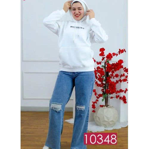 product_image_name-Generic-هودي برنت فراشات - اوڤر سايز - ابيض-3