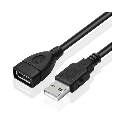 product_image_name-Generic- USB male to female connector cable, Type A extension wire for data transfer, 1.5 meters long.-1