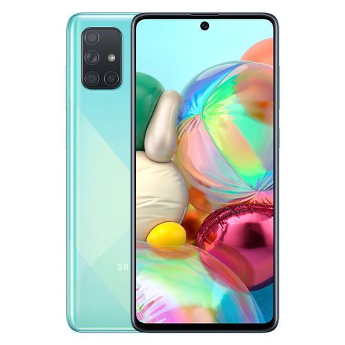 Samsung Galaxy A71 - 6.7-inch 128GB/8GB Dual SIM 4G Mobile Phone - Prism Crush Blue