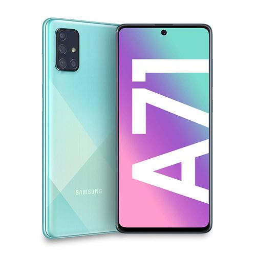 Samsung Galaxy A71 - 6.7-inch 128GB/8GB Dual SIM 4G Mobile Phone - Prism Crush Blue
