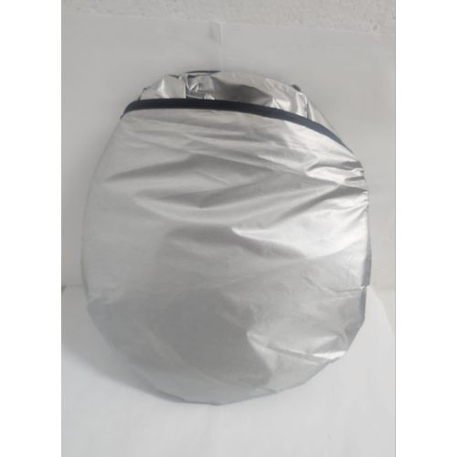Generic شماسة سيارة مربعة كبيرة تستخدم على الوجهين الازرق والفضى - image 4