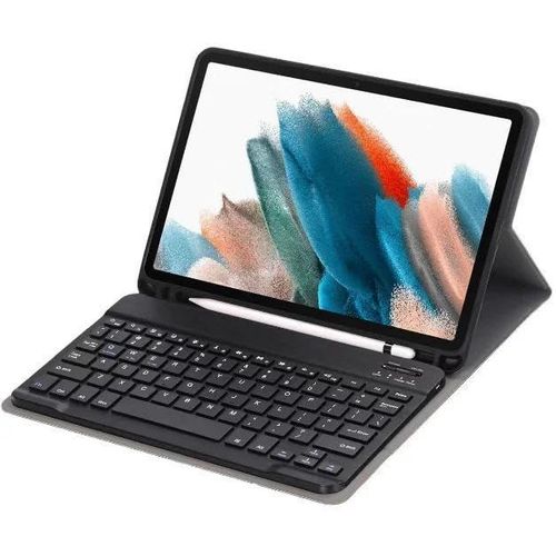 product_image_name-Generic-جراب تين تك المصنوع من مادة TPU مع لوحة مفاتيح لاسلكية رفيعة وحامل قلم، ومنفذ USB، بتصميم أنيق، متوافق مع iPad Air الجيل الرابع/الخامس (2020/2022) مقاس 10.9 بوصة-1