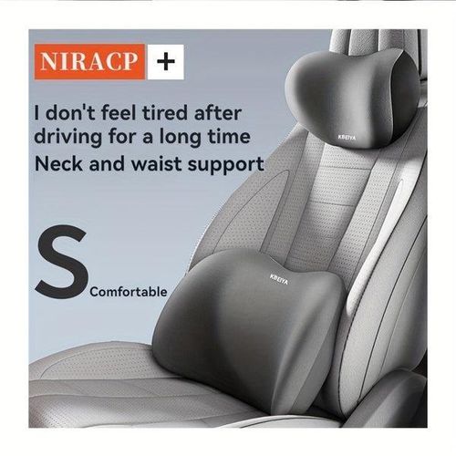 product_image_name-Generic-طقم وسائد إسفنجية ميموري 2 قطعة لدعم الرقبة والظهر-7