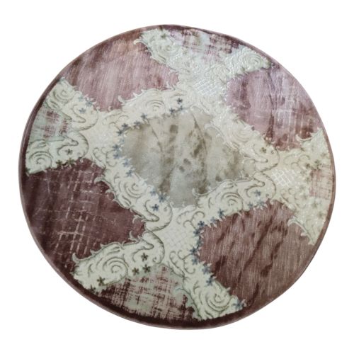 product_image_name-Generic-سجادة دائرية مصنعة من خامات عالية الجودة وزن السجادة 3 كيلو. التصوير على الطبيعة.-1