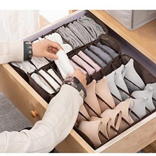 Generic New Underwear Storage Box Of High Quality Cotton And Linen
