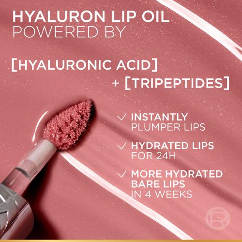 product_image_name-L'Oreal Paris-لوريال باريس بلَمب أمبيشن – زيت شفاه بريق الليل 510-11