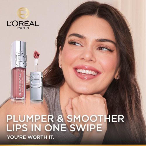 product_image_name-L'Oreal Paris-لوريال باريس بلَمب أمبيشن – زيت شفاه بريق الليل 510-6
